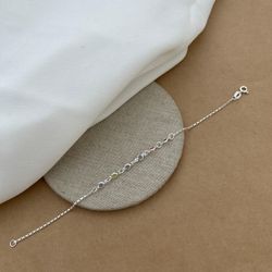 PULSEIRA COM ZIRCÔNIA 3MM REDONDA COLORS BORDA ARG... - C Martiniano Joias