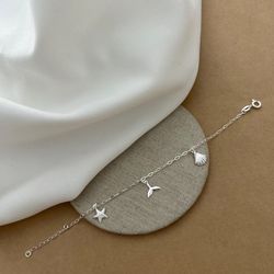 PULSEIRA MAR CONCHA, RABO SEREIA E ESTRELA - 27656 - Paraíso da Prata