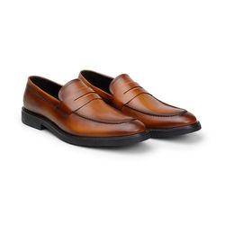 Sapato Social Masculino Loafer CNS Camel - 27470c - CNS Calçados