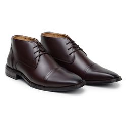 Bota Social Masculina CNS Chocolate - 27517c - CNS Calçados