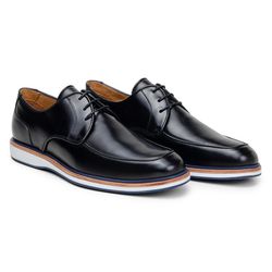 Sapato Casual Masculino CNS Preto - 27568P - CNS Calçados