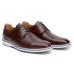 Sapato Casual Masculino Derby CNS Tostado - 27078 - CNS Calçados