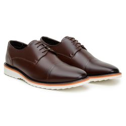 Sapato Casual Masculino CNS Café - 27280c - CNS Calçados