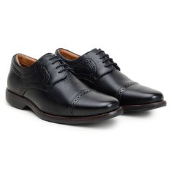 Sapato Masculino CNS Comfort Preto - 26874 - CNS Calçados