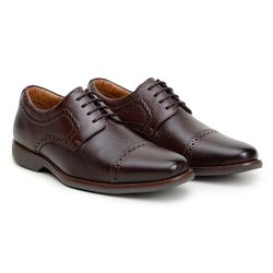 Sapato Masculino CNS Comfort Pinhão - 26875 - CNS Calçados