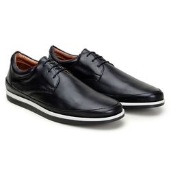 Sapato Casual Masculino CNS Preto - 27377p - CNS Calçados