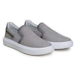  Sapatênis Casual Masculino CNS slip-on Cinza - 27... - CNS Calçados