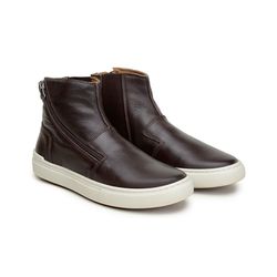 Bota Casual Masculina CNS Café - 27254m - CNS Calçados