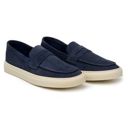 Sapatênis casual masculino CNS slip-on Blue - CNS Calçados