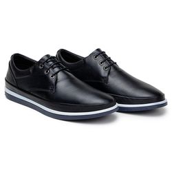 Sapato Casual Masculino CNS Preto - 27541p - CNS Calçados