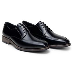 Sapato Social Masculino Derby CNS Preto - 27564 - CNS Calçados