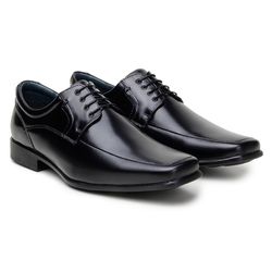 Sapato Social Masculino Derby Comfort CNS Preto - ... - CNS Calçados