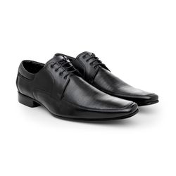 Sapato Social Masculino Derby CNS Preto - 26702p - CNS Calçados