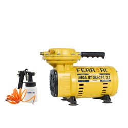 Compressor Ar Direto 1/2 Hp C/ Kit Cmj-210 Bivolt ... - SÓ AQUI FERRAMENTAS