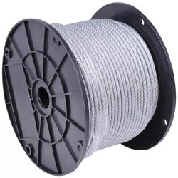 Cabo Aço 5/16 7,94mm Galvanizado Alma De Fibra 6x1... - SÓ AQUI FERRAMENTAS