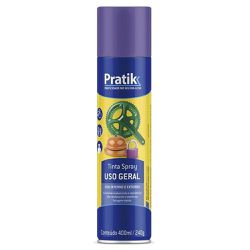 SPRAY USO GERAL PRATAIK 400 ML - Color tintas Uberaba