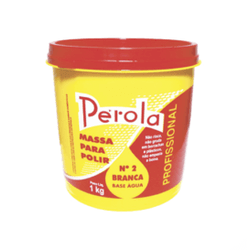 MASSA DE POLIR N2 1 KG BASE DE AGUA PEROLA - Color tintas Uberaba