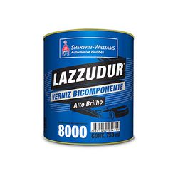 VERNIZ PU 8000 + CATALISADOR 0,9L LAZZUDUR - Color tintas Uberaba