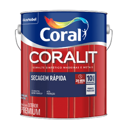 CORALIT SECA RAPIDO BRILHANTE 3.0L - Color tintas Uberaba