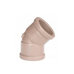 Joelho 45° PVC Marrom Soldável 50MM PLASTILIT - 10... - Comercial Leal