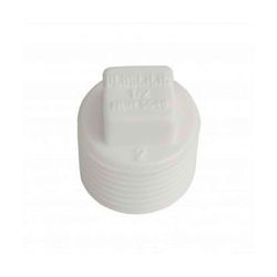 Plug PVC Branco Roscável 1/2 - 10280 - Comercial Leal
