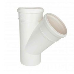 JUNÇÃO 45º SIMPLES ESG 50X50 PLASTILIT - 10304 - Comercial Leal