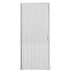 PORTA SANFONADA PVC 0,70 CINZA PLASTILIT - 10343 - Comercial Leal