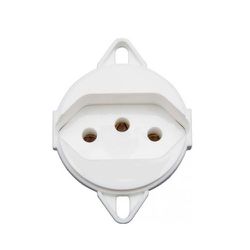 TOMADA 2P+T 20A BRANCO PARA PISO WEG - 10868 - Comercial Leal