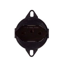 TOMADA 2P+T 20A PRETO PARA PISO WEG - 10870 - Comercial Leal