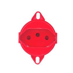 TOMADA 2P+T 20A VERMELHO PARA PISO WEG - 10872 - Comercial Leal