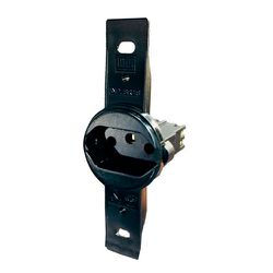 TOMADA REDONDA 2P+T 10A PRETO WEG - 10873 - Comercial Leal