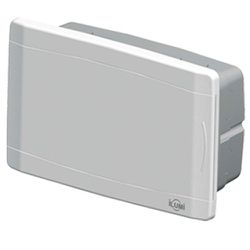 QUADRO DE DISJUNTORES 8DIN EMBUTIR BRANCO ILUMI - ... - Comercial Leal