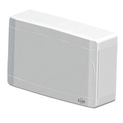 QUADRO DE DISJUNTORES 8DIN BRANCO SOBREPOR ILUMI -... - Comercial Leal