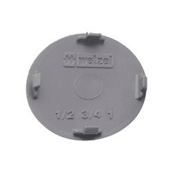 TAMPÃO PVC CINZA 1/2 E 3/4 POLIWETZEL - 11109 - Comercial Leal