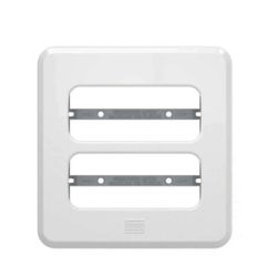 PLACA EMBUTIR MOVEIS E PEDRAS 2 POS 60MM BRANCO CO... - Comercial Leal