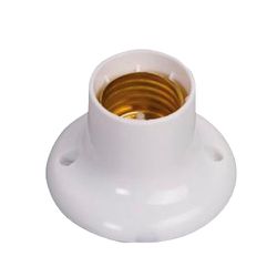 PORTA LÂMPADA FIXO PARA PARAFUSAR BRANCO ILUMI - 1... - Comercial Leal