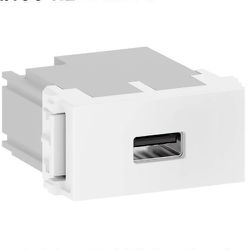 MODULO TOMADA USB BIVOLT KEYSTONE BRANCO REFINATTO... - Comercial Leal