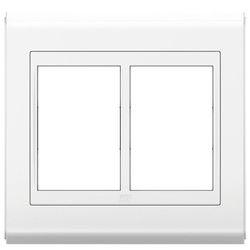PLACA 4X4 6 MOD BRANCO ACETINADO REFINATTO STYLE -... - Comercial Leal