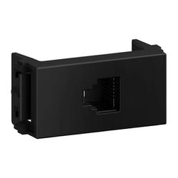 MODULO TELEFONE RJ11 4 FIOS PRETO REFINATTO - 1121 - Comercial Leal