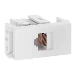 MODULO TELEFONE RJ45 CAT 5E BRANCO REFINATTO - 112... - Comercial Leal