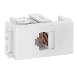 MODULO TELEFONE RJ45 CAT 6E BCO REFINATTO - 11230 - Comercial Leal