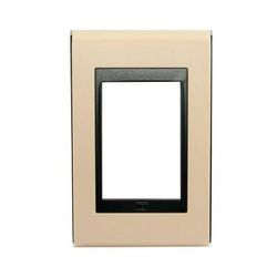 PLACA 4X2 3 MOD PTO/AREIA ACETINADO STYLE REFINATT... - Comercial Leal