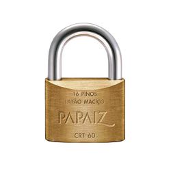CADEADO CHAVE TETRA CRT60 CAIXA PAPAIZ - 11320 - Comercial Leal