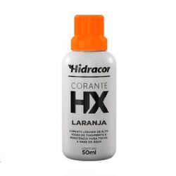 CORANTE LÍQUIDO LARANJA 50ML HIDRACOR - 11920 - Comercial Leal