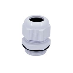 ADAPTADOR C/ PRENSA CABO PVC COND BCO 1