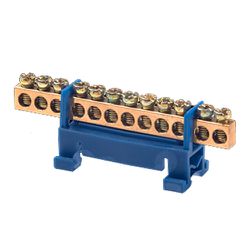 BARRAMENTO NEUTRO C/12 BORNES 16MM TOTAL ISOL PARA... - Comercial Leal