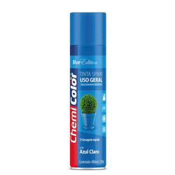 SPRAY USO GERAL AZUL CLARO 250ML NOVA VALVULA CHEM... - Comercial Leal