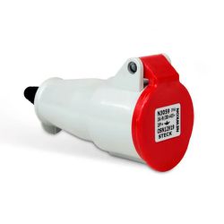 ACOPLAMENTO IND 380/440V 16A 2P+T 9H - 16024 - Comercial Leal