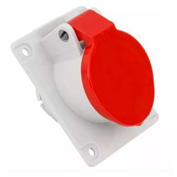 TOMADA DE EMBUTIR INDUSTRIAL 380/440V 16 A 2P+T 9H... - Comercial Leal