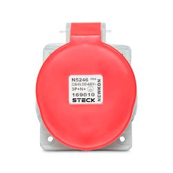 TOMADA DE EMBUTIR INDUSTRIAL380/440V 63A 3P+T 6H ... - Comercial Leal